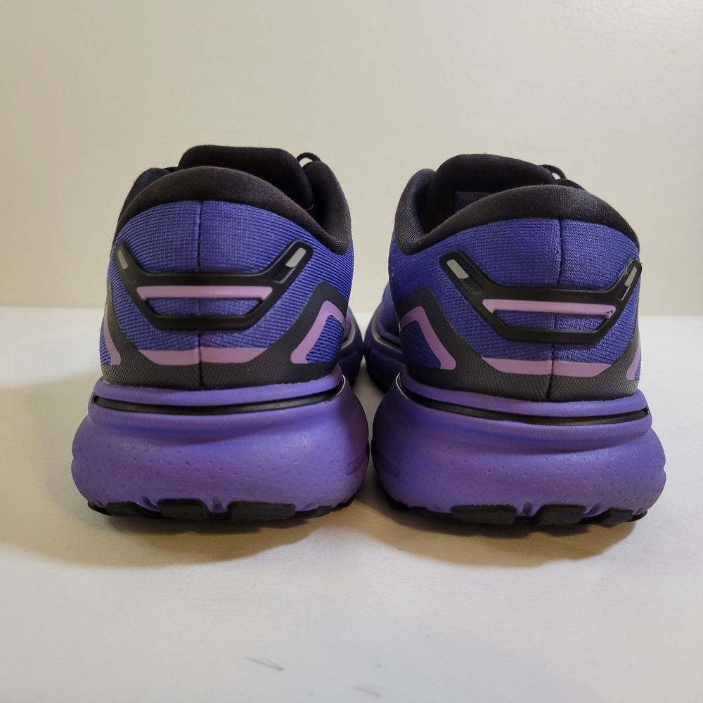 Brooks Ghost 15 Womens Running Shoes Size 8.5 Purple Black Pink 1203801B544 - Picture 5 of 7